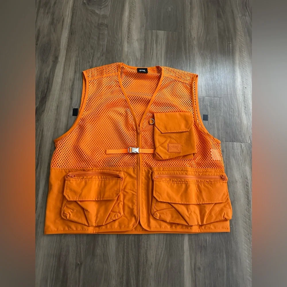 Revenge Mesh Cargo Utility ‘Safety Orange’ Vest